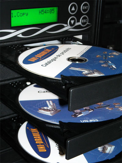 Tour de duplication CD/DVD